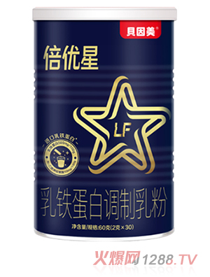 貝因美倍優(yōu)星乳鐵蛋白調(diào)制乳粉